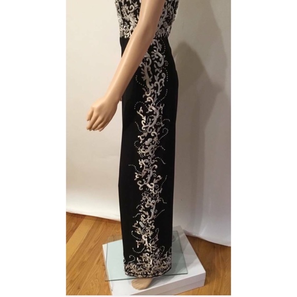 ALICE & OLIVIA CRYSTAL EMBELLISHED JUMPSUIT - Picture 4 of 10